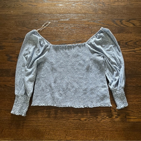 Black Tape_ Tops - NWT Black Tape_ Women Blue Long Sleeve Top 2X Plus